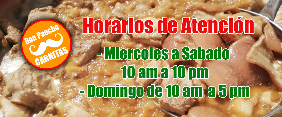 slider horarios